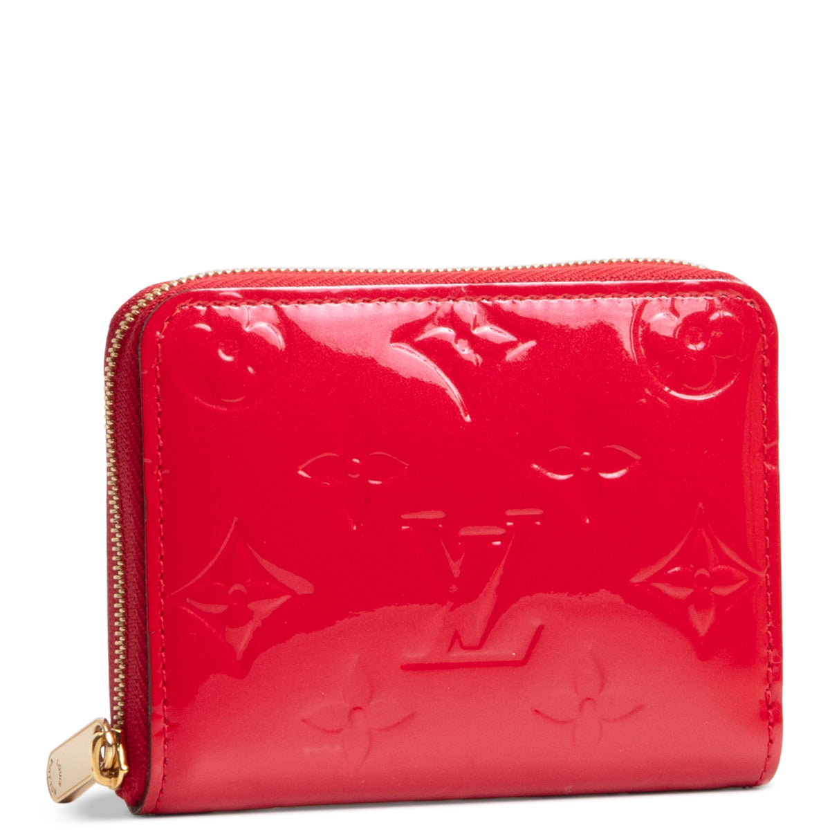 LOUIS VUITTON Vernis Monogram Zippy Wallet