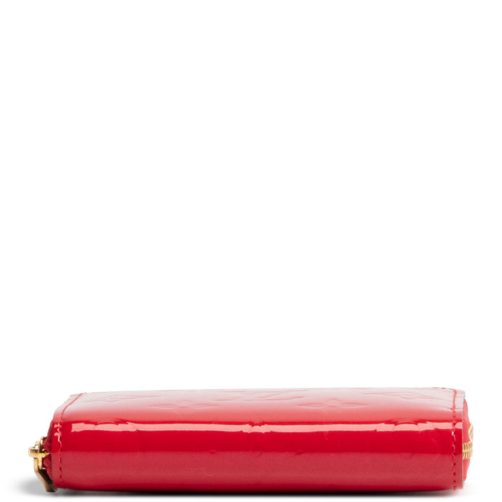 LOUIS VUITTON Vernis Monogram Zippy Wallet