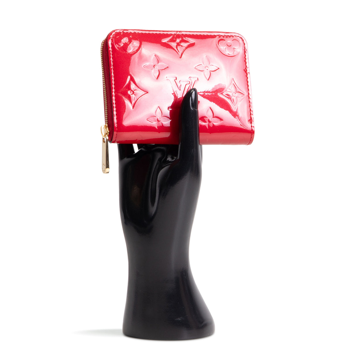 LOUIS VUITTON Vernis Monogram Zippy Wallet