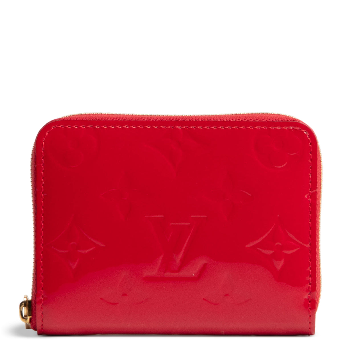 LOUIS VUITTON Vernis Monogram Zippy Wallet