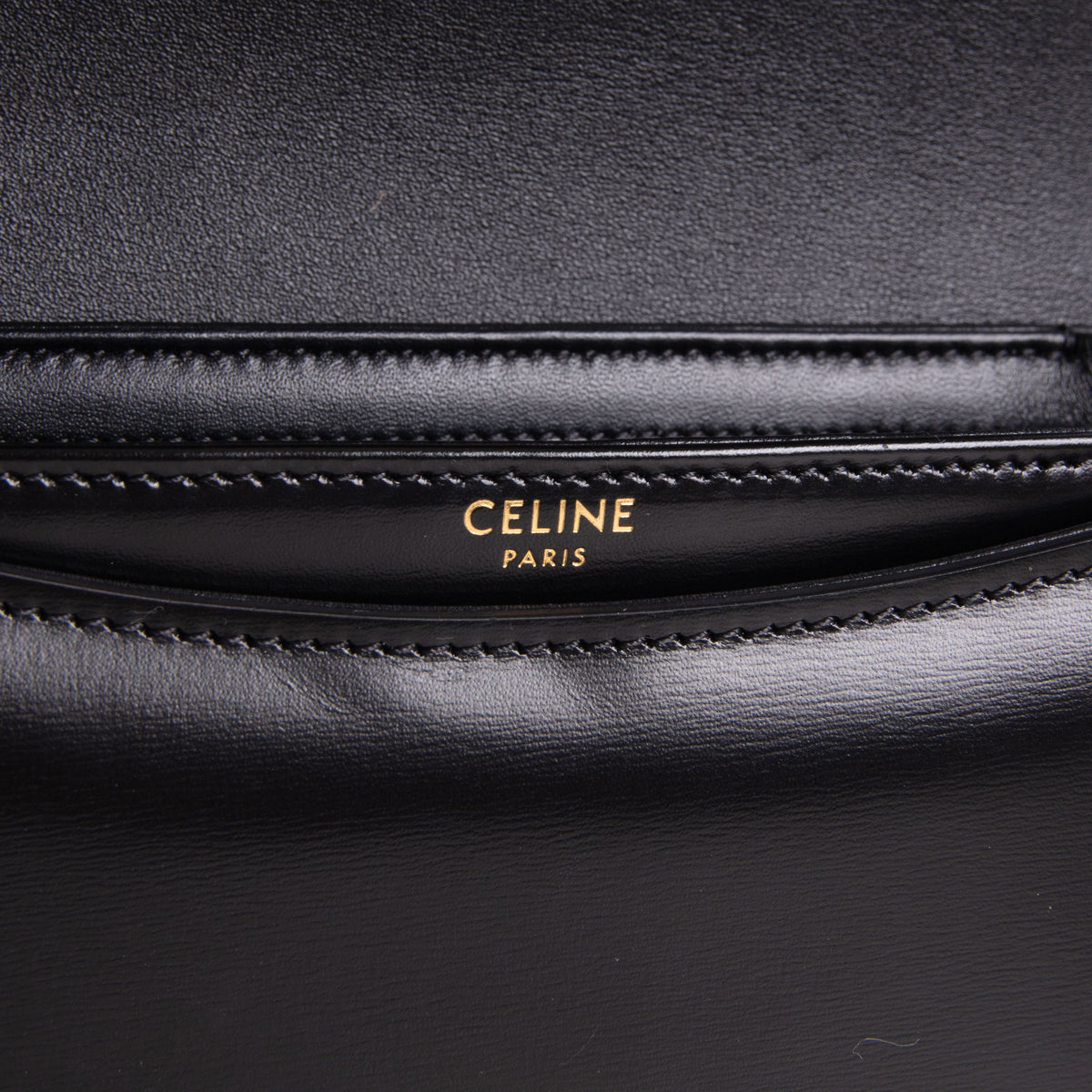 CELINE Triomphe Besace Clea Flap Bag
