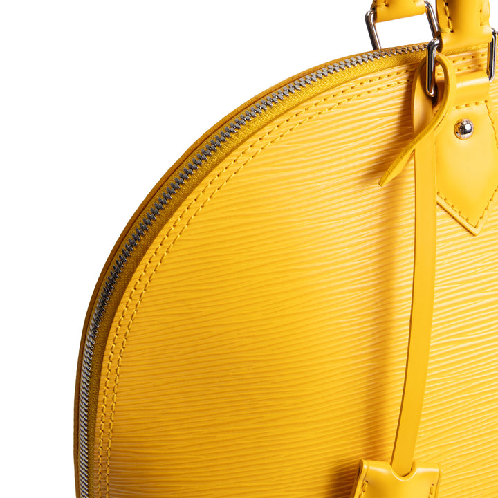 LOUIS VUITTON Epi Alma GM - Yellow