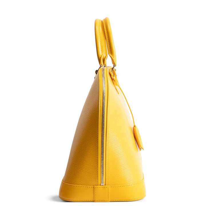 LOUIS VUITTON Epi Alma GM - Yellow