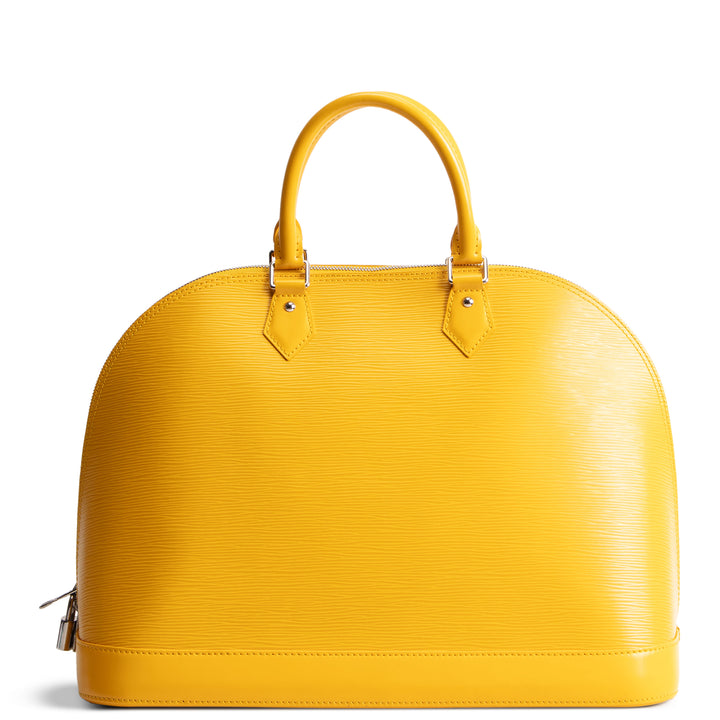 LOUIS VUITTON Epi Alma GM - Yellow