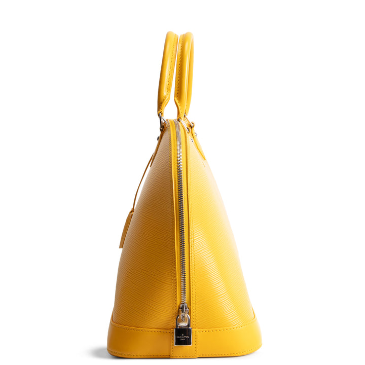 LOUIS VUITTON Epi Alma GM - Yellow