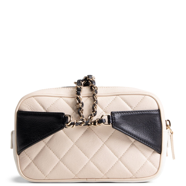 CHANEL Goatskin In &amp; Out Waist Bag