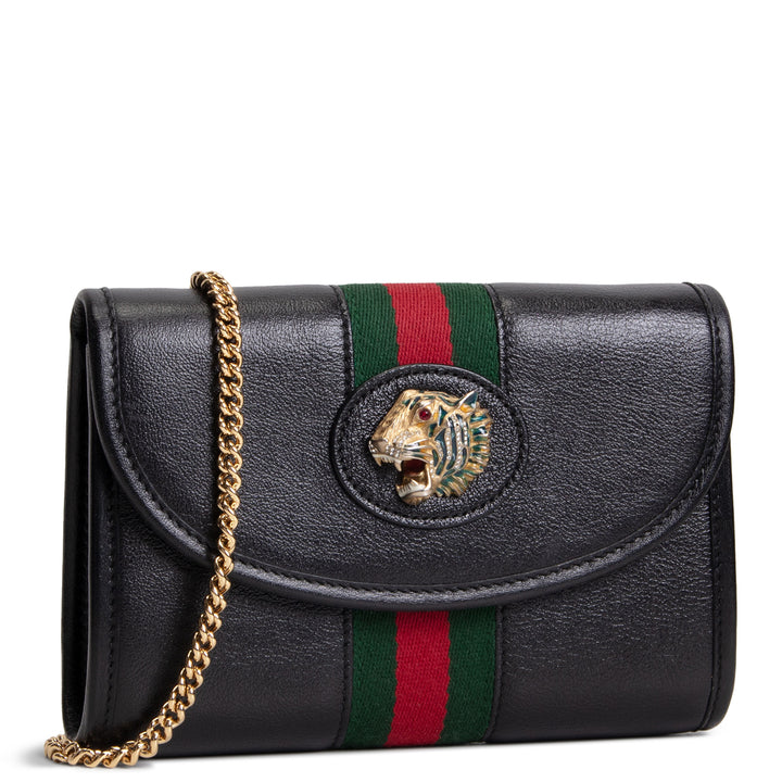 GUCCI Rajah Mini Leather Crossbody