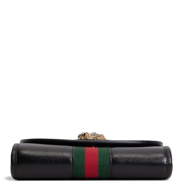 GUCCI Rajah Mini Leather Crossbody