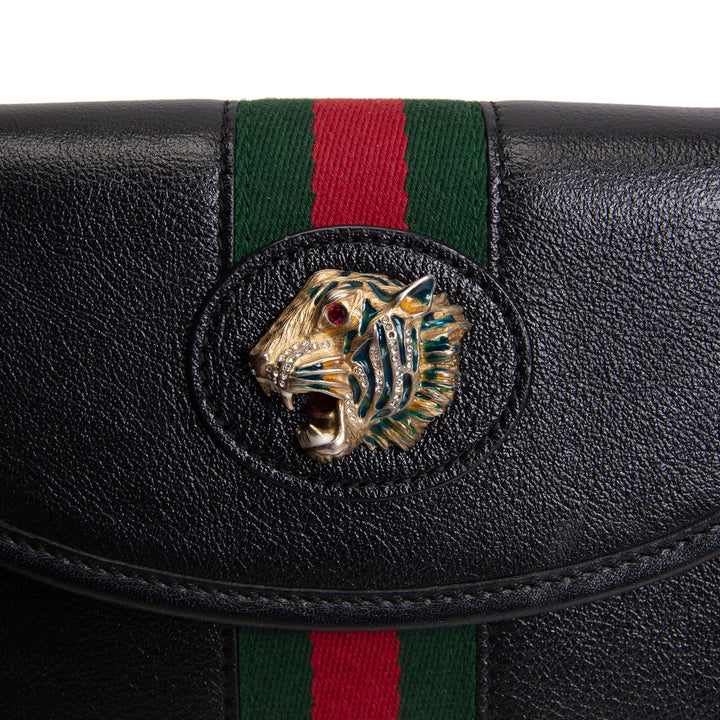 GUCCI Rajah Mini Leather Crossbody