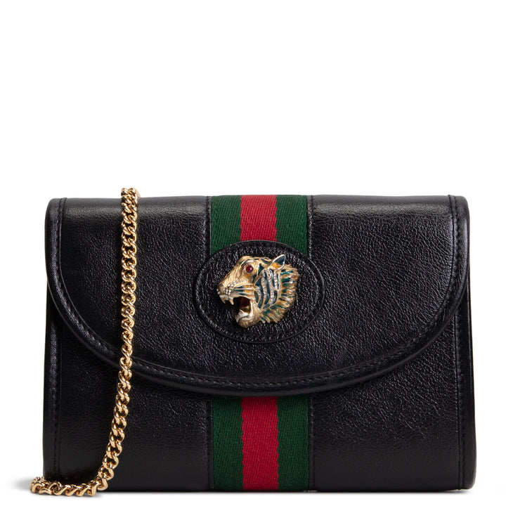 GUCCI Rajah Mini Leather Crossbody