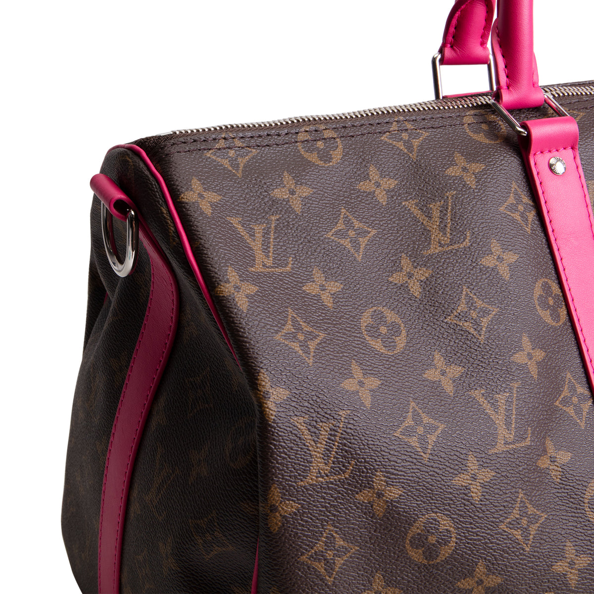 LOUIS VUITTON Monogram Keepall Bandouliere 45 - Pondichery Pink/Fuschia