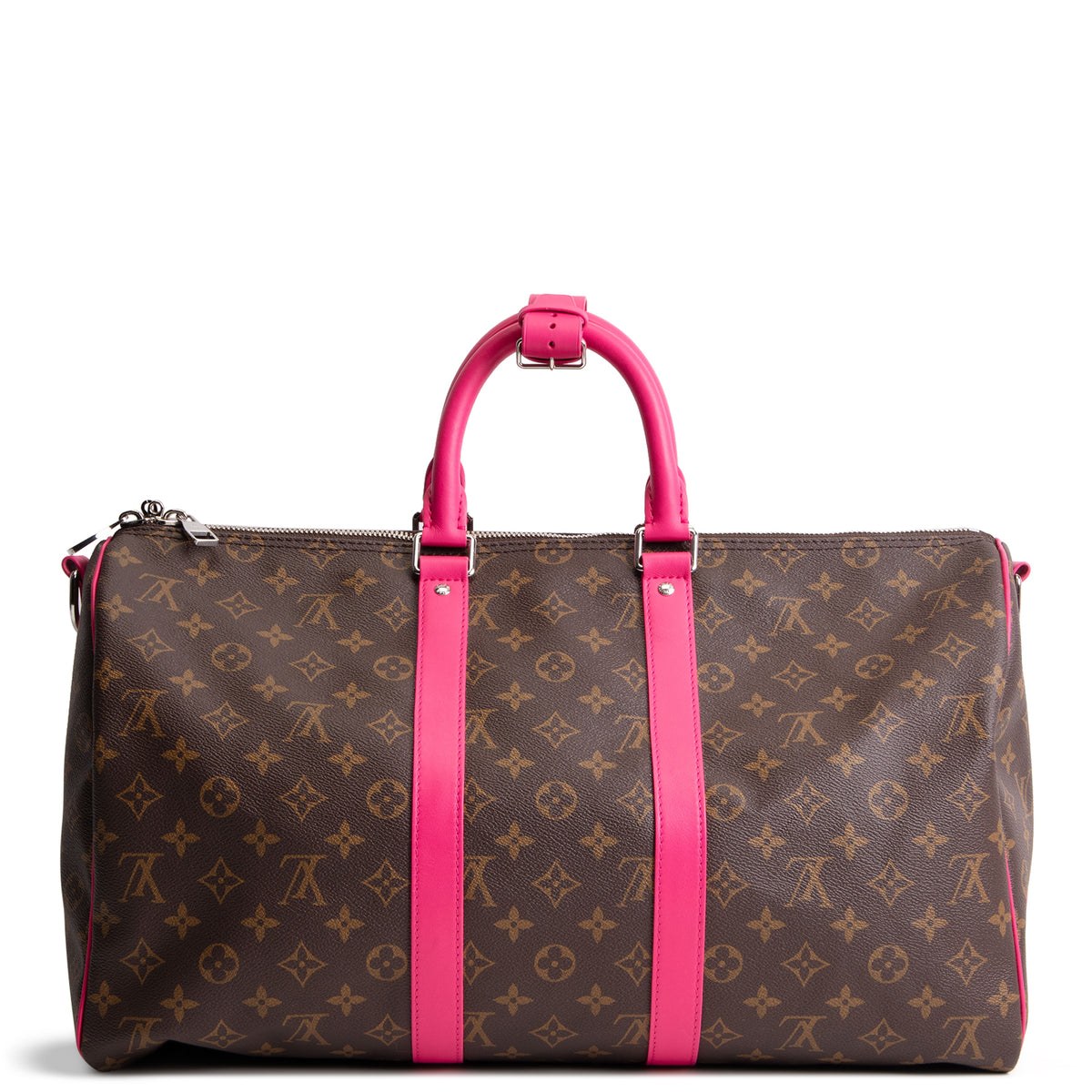 LOUIS VUITTON Monogram Keepall Bandouliere 45 - Pondichery Pink/Fuschia