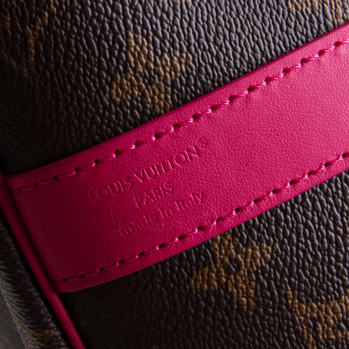 LOUIS VUITTON Monogram Keepall Bandouliere 45 - Pondichery Pink/Fuschia
