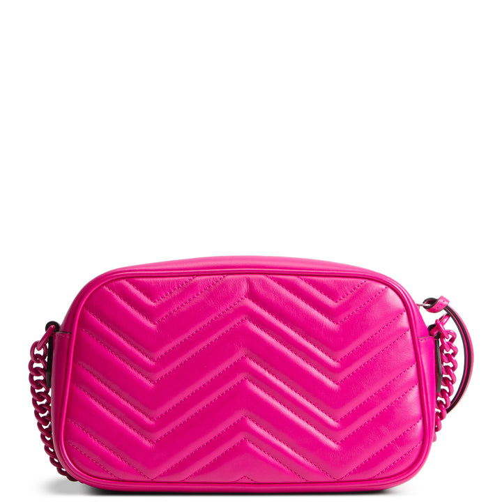 GUCCI GG Marmont Small Camera Bag - Hot Pink