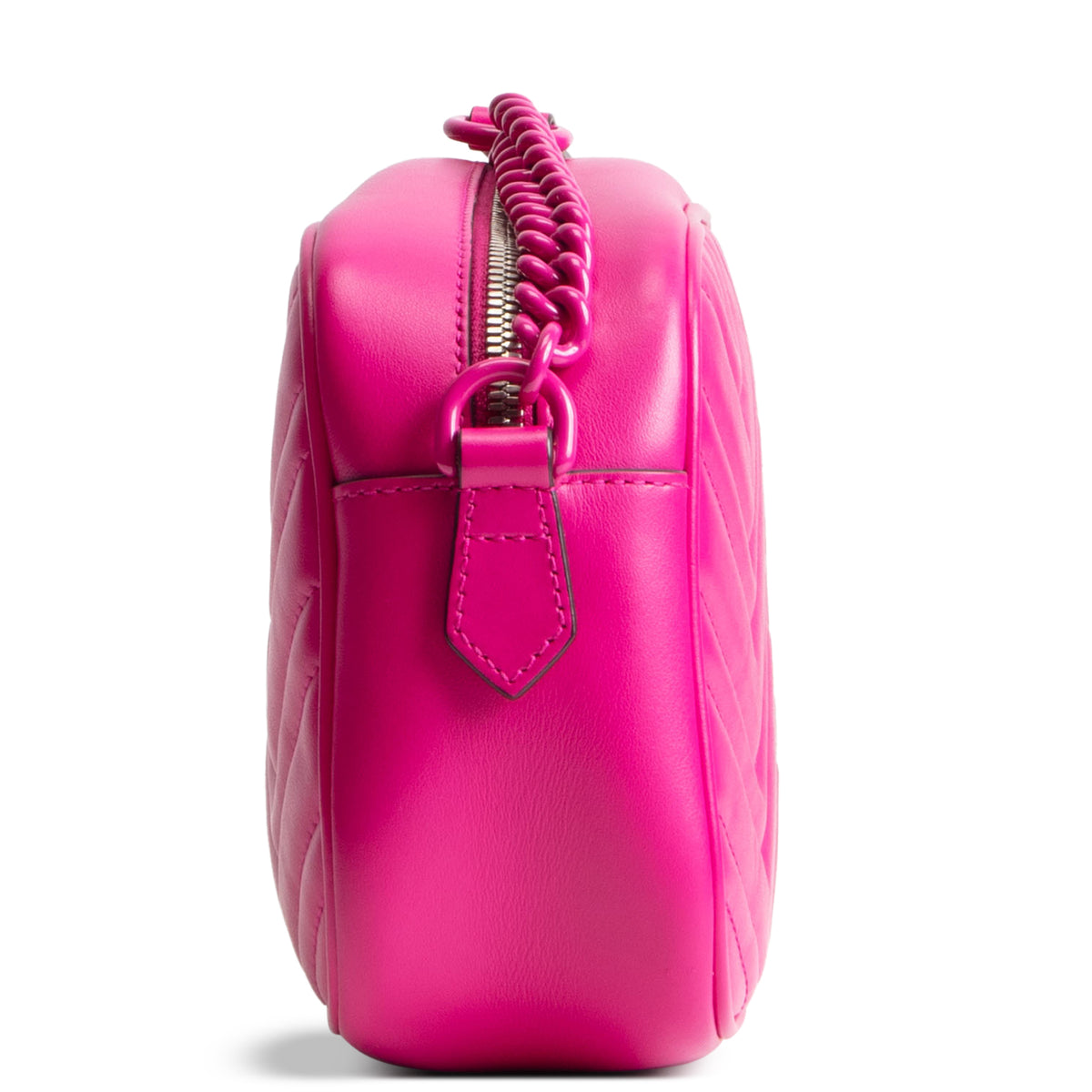 GUCCI GG Marmont Small Camera Bag - Hot Pink