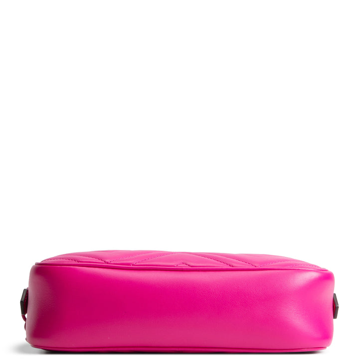 GUCCI GG Marmont Small Camera Bag - Hot Pink
