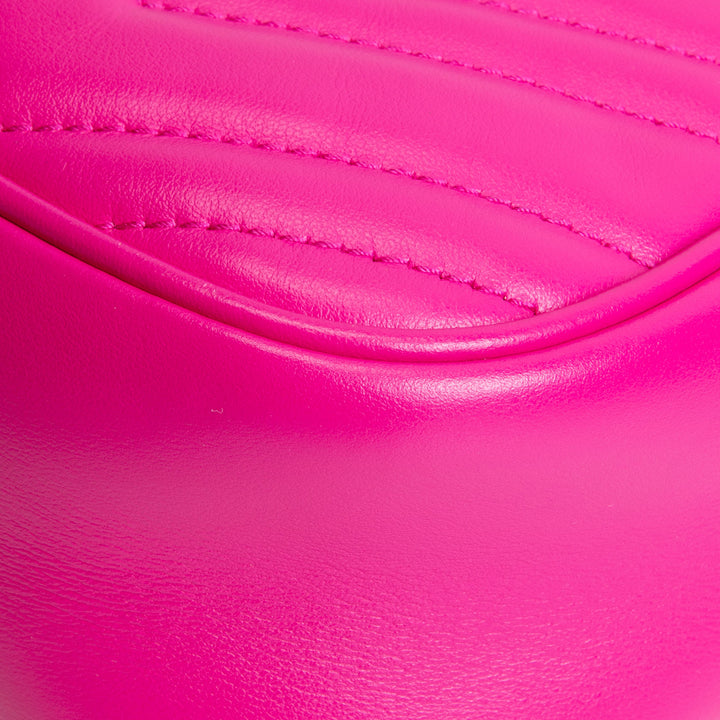 GUCCI GG Marmont Small Camera Bag - Hot Pink
