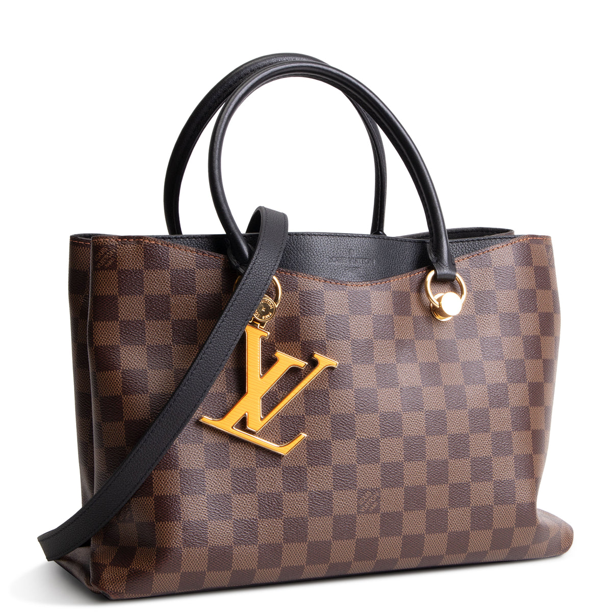 LOUIS VUITTON Damier Ebene Riverside Tote