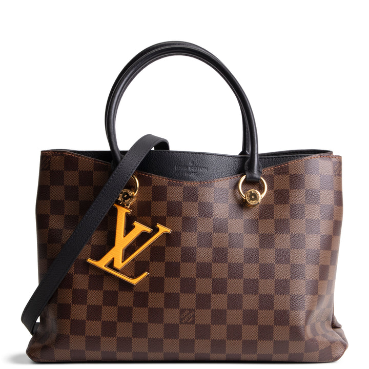 LOUIS VUITTON Damier Ebene Riverside Tote