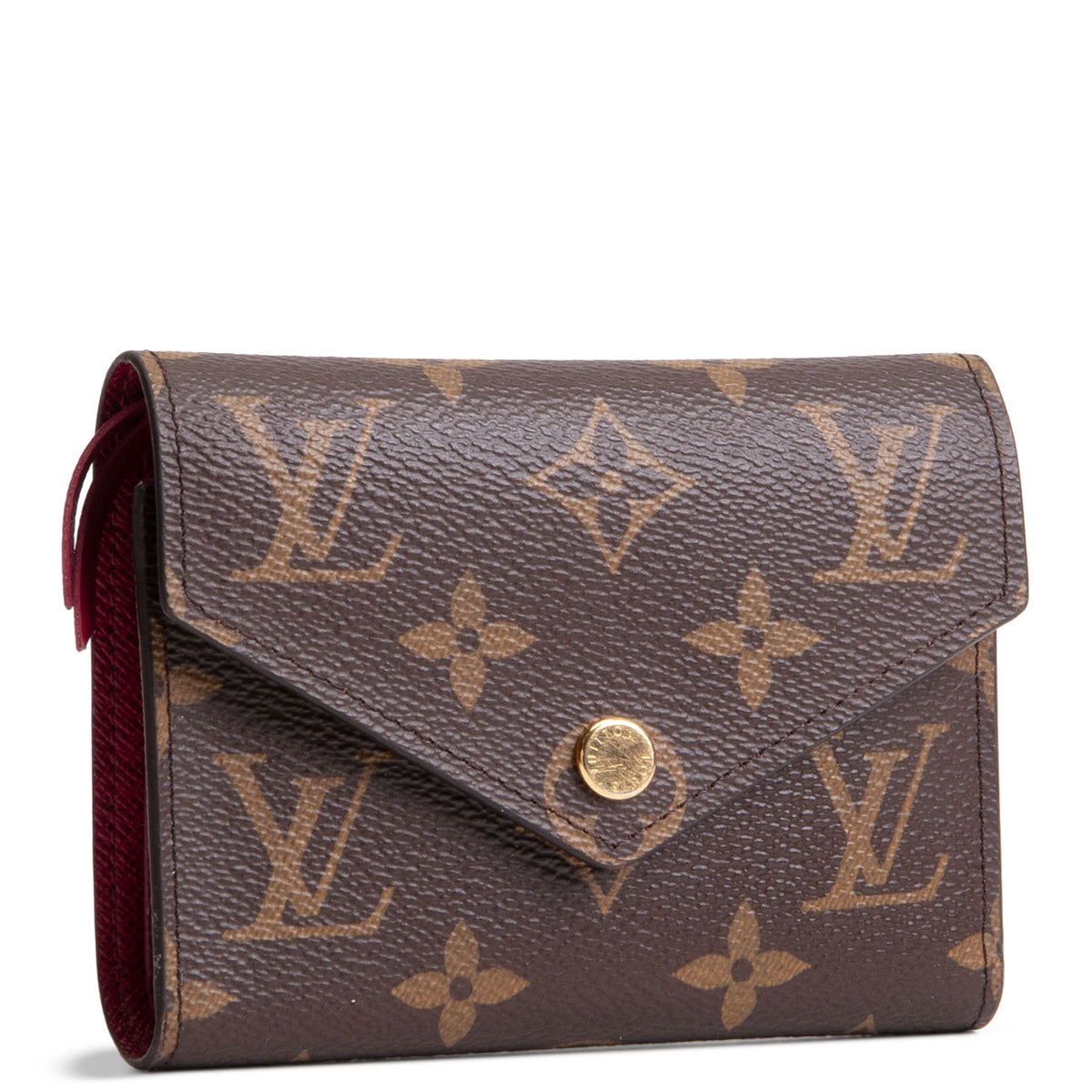 LOUIS VUITTON Monogram Victorine Wallet - Fuchsia