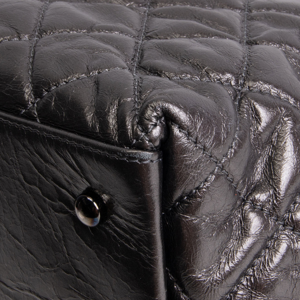 CHANEL Chain Me Tote - Dark Grey Quilted