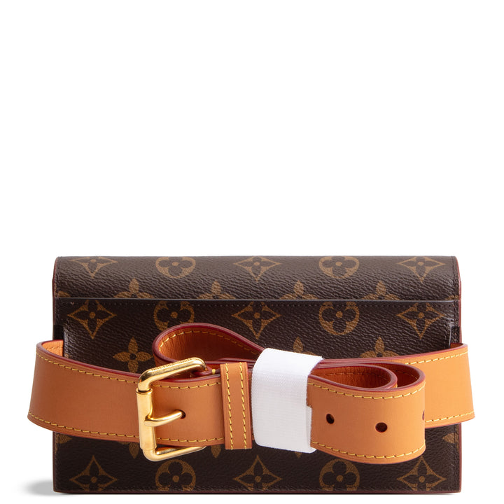 LOUIS VUITTON Monogram S Lock Belt Pouch MM
