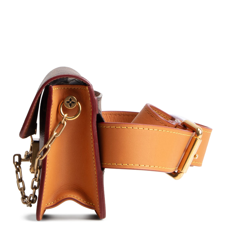 LOUIS VUITTON Monogram S Lock Belt Pouch MM