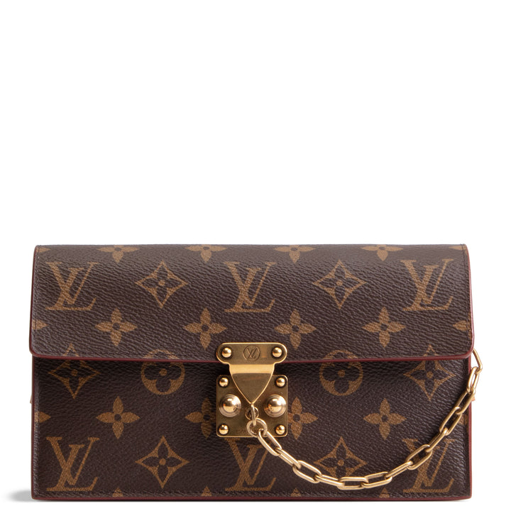 LOUIS VUITTON Monogram S Lock Belt Pouch MM
