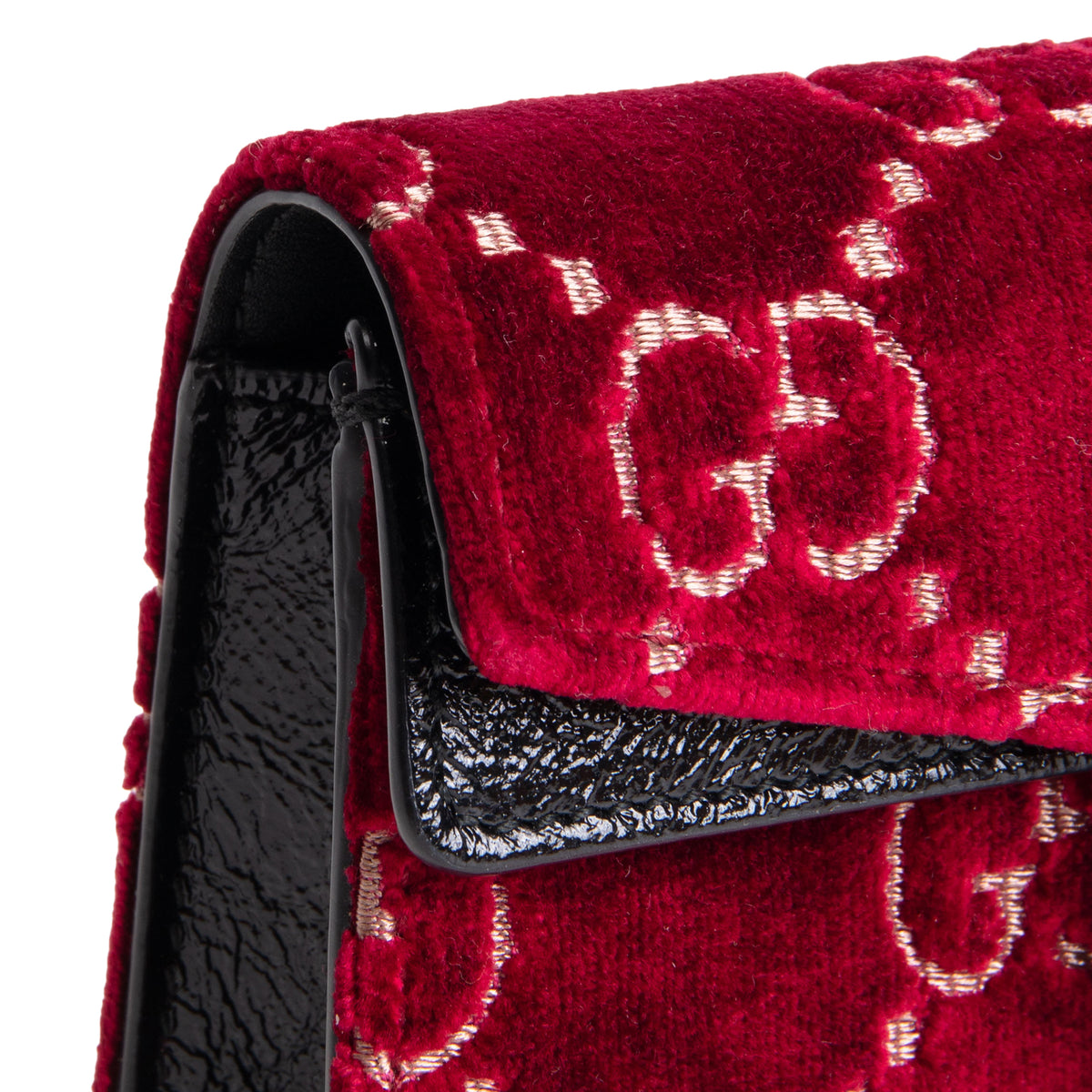 GUCCI Dionysus Bag GG Velvet Super Mini