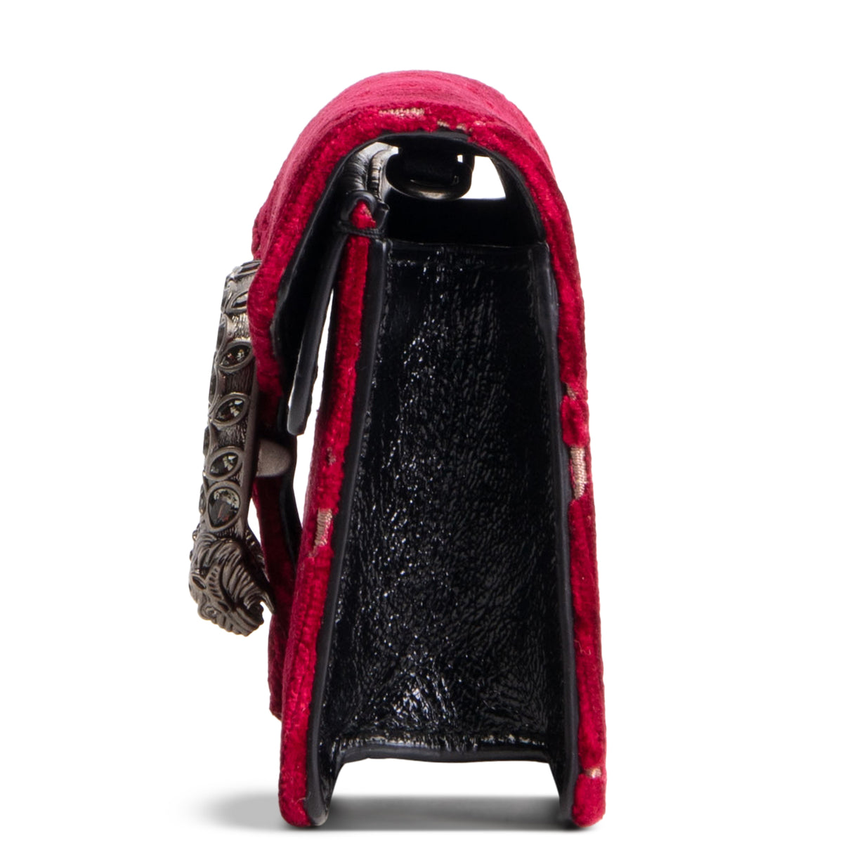 GUCCI Dionysus Bag GG Velvet Super Mini