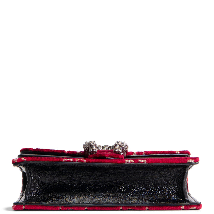 GUCCI Dionysus Bag GG Velvet Super Mini