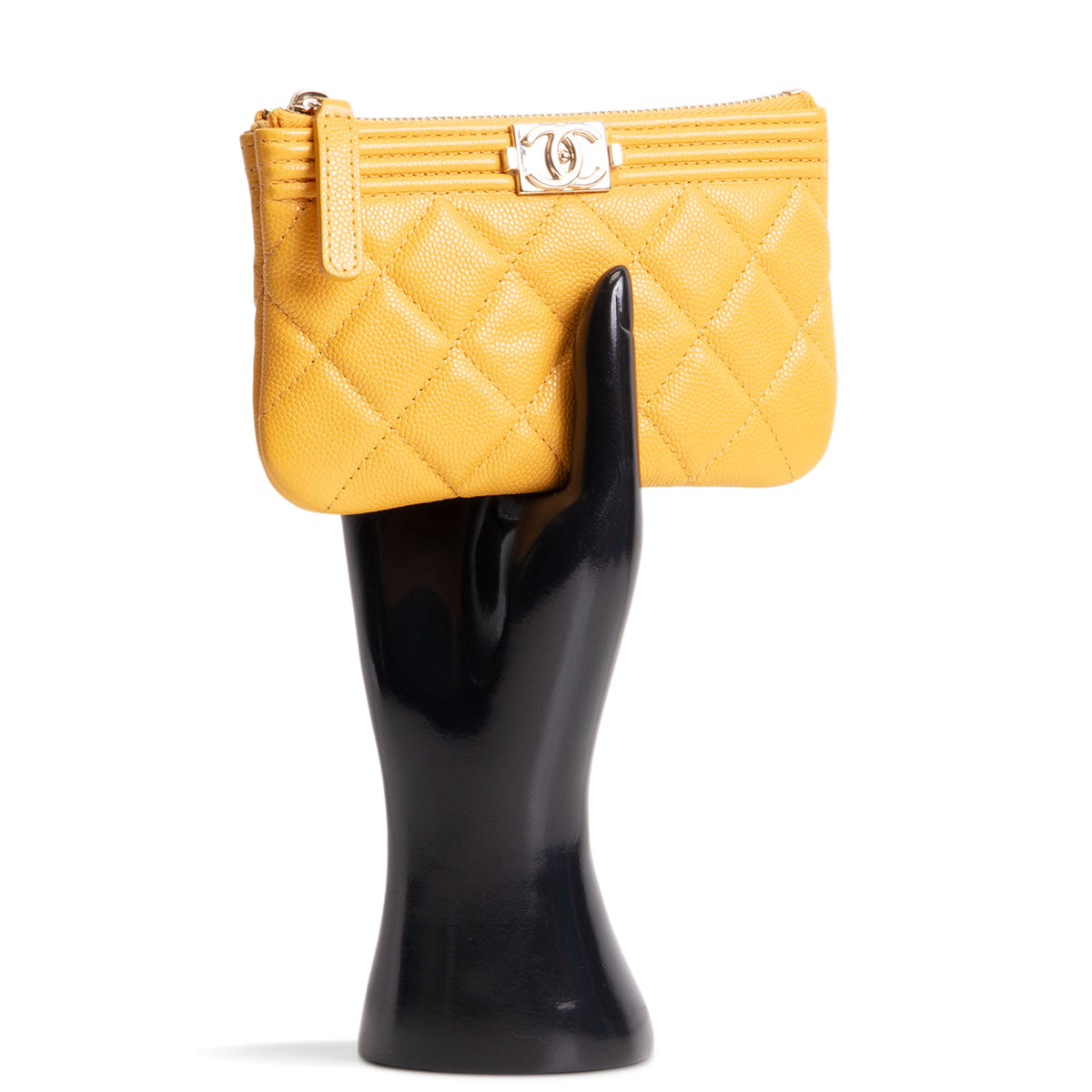 CHANEL Boy Slim O Pouch - Yellow