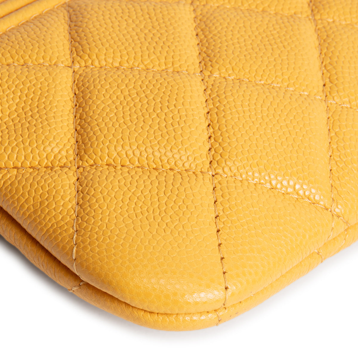 CHANEL Boy Slim O Pouch - Yellow