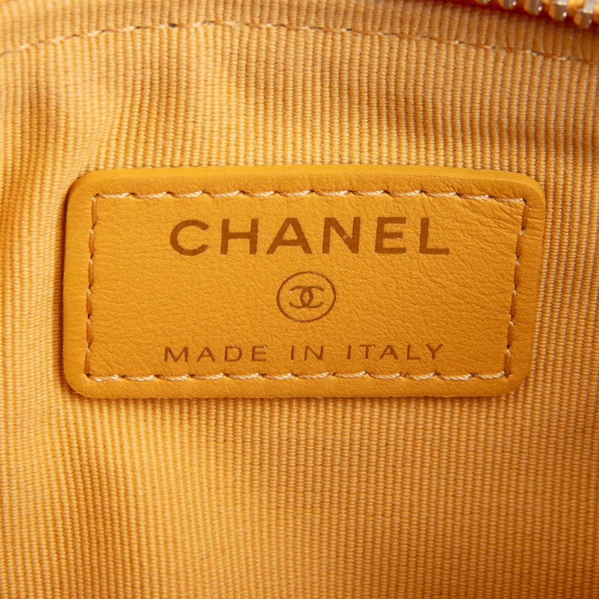 CHANEL Boy Slim O Pouch - Yellow
