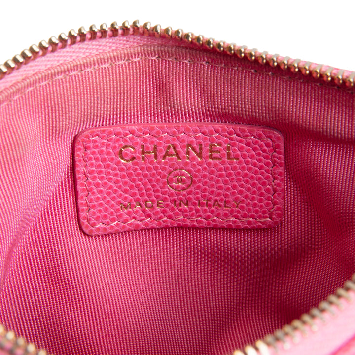 CHANEL CC Mini O Case - Pink