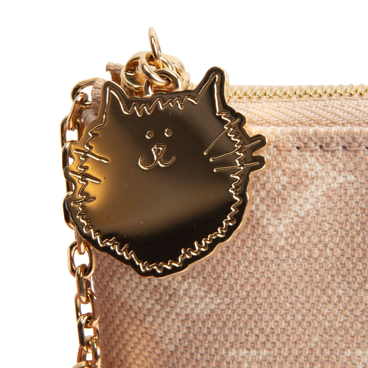 LOUIS VUITTON Grace Coddinton Key Pouch - Meowgram Limited Edition