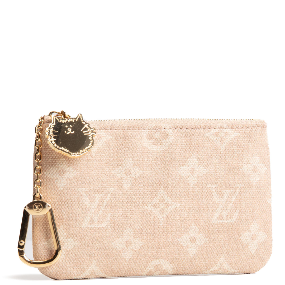 LOUIS VUITTON Grace Coddinton Key Pouch - Meowgram Limited Edition