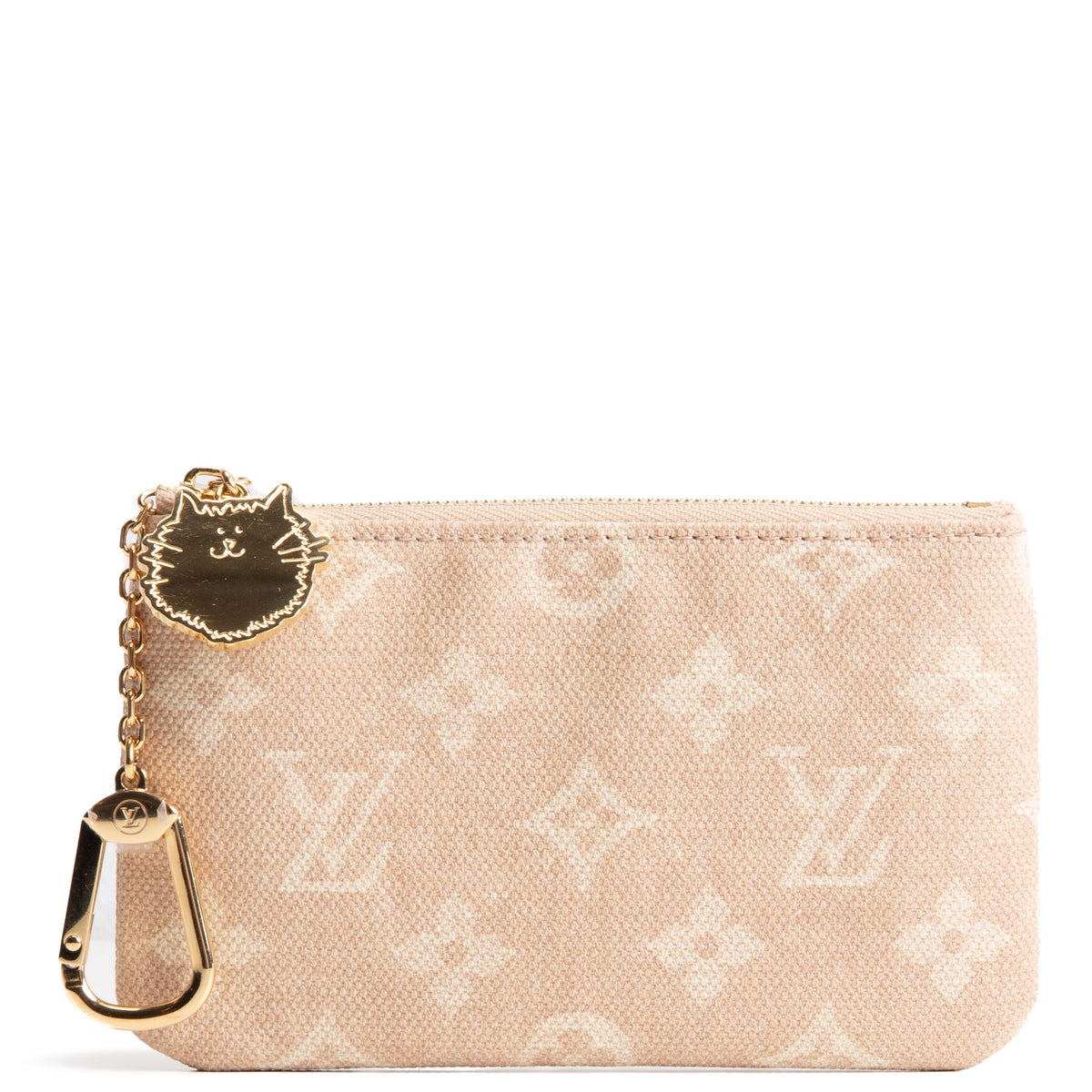 LOUIS VUITTON Grace Coddinton Key Pouch - Meowgram Limited Edition