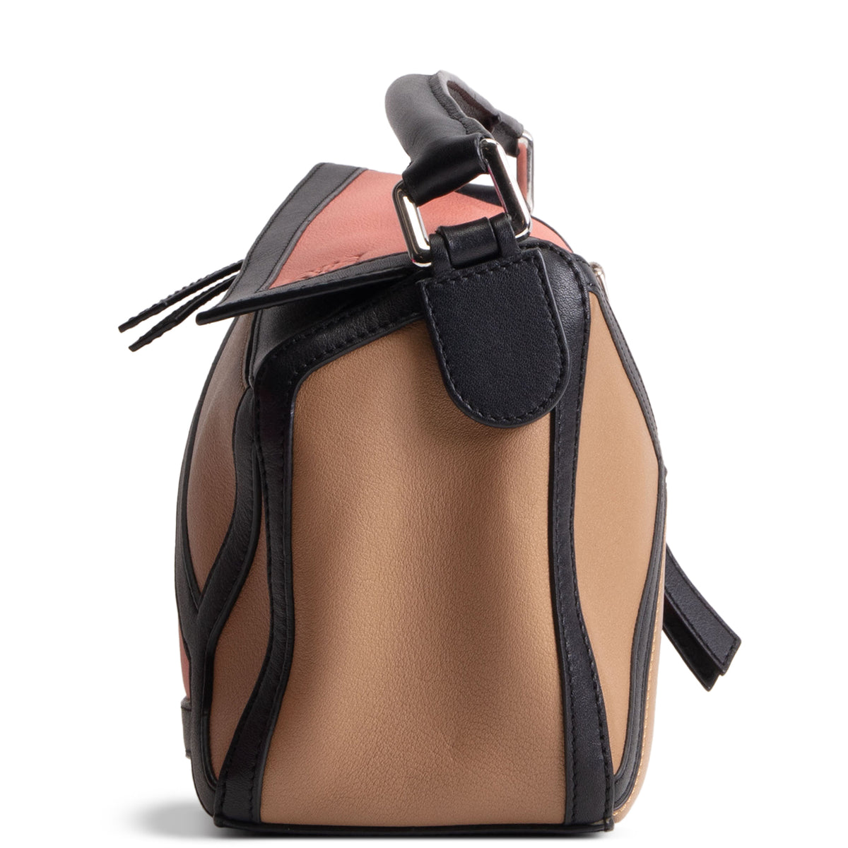 LOEWE Small Puzzle Bag - Pink and Beige