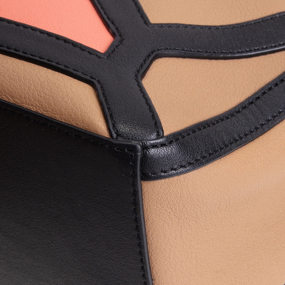 LOEWE Small Puzzle Bag - Pink and Beige