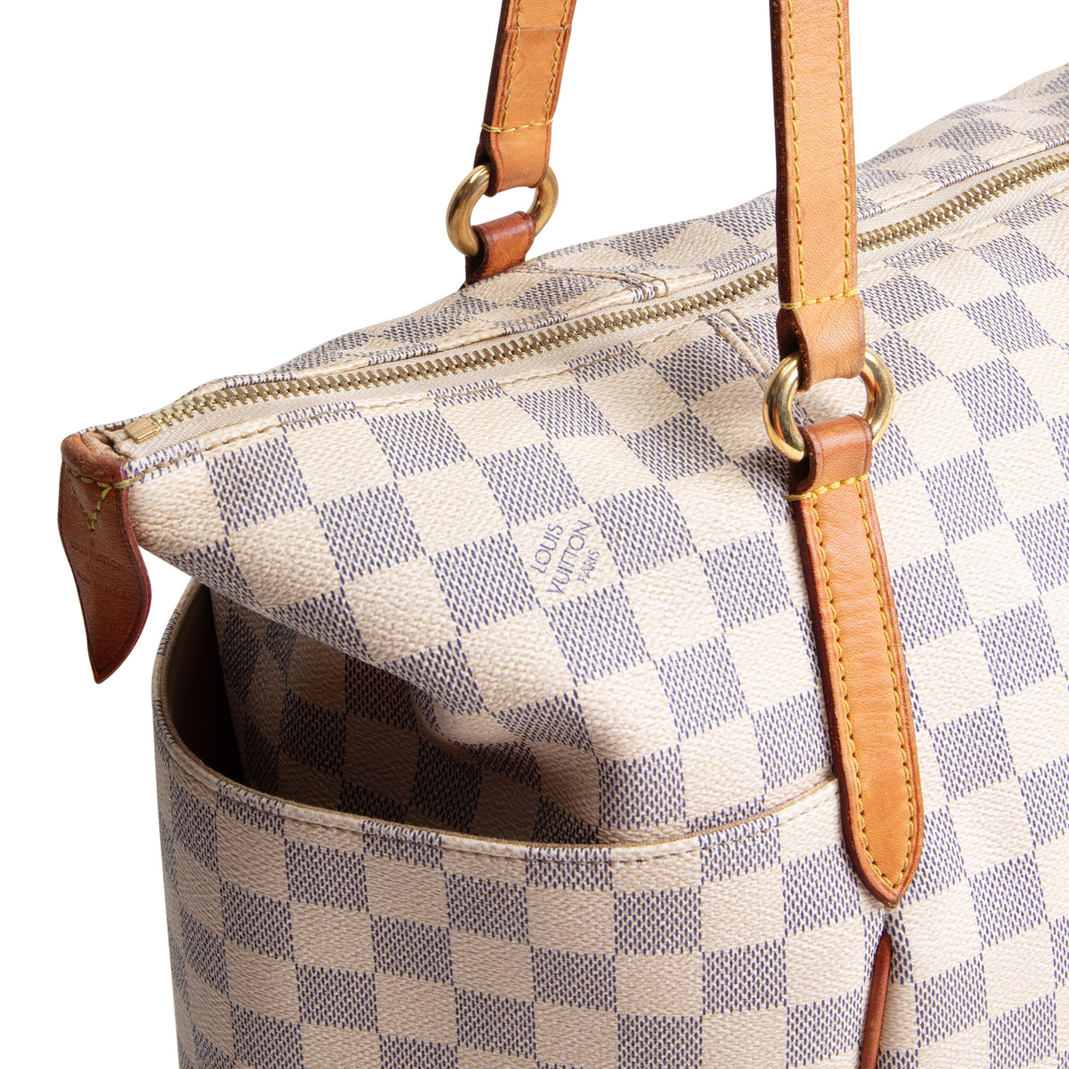 LOUIS VUITTON Totally MM Damier Azur OUTLET FINAL SALE