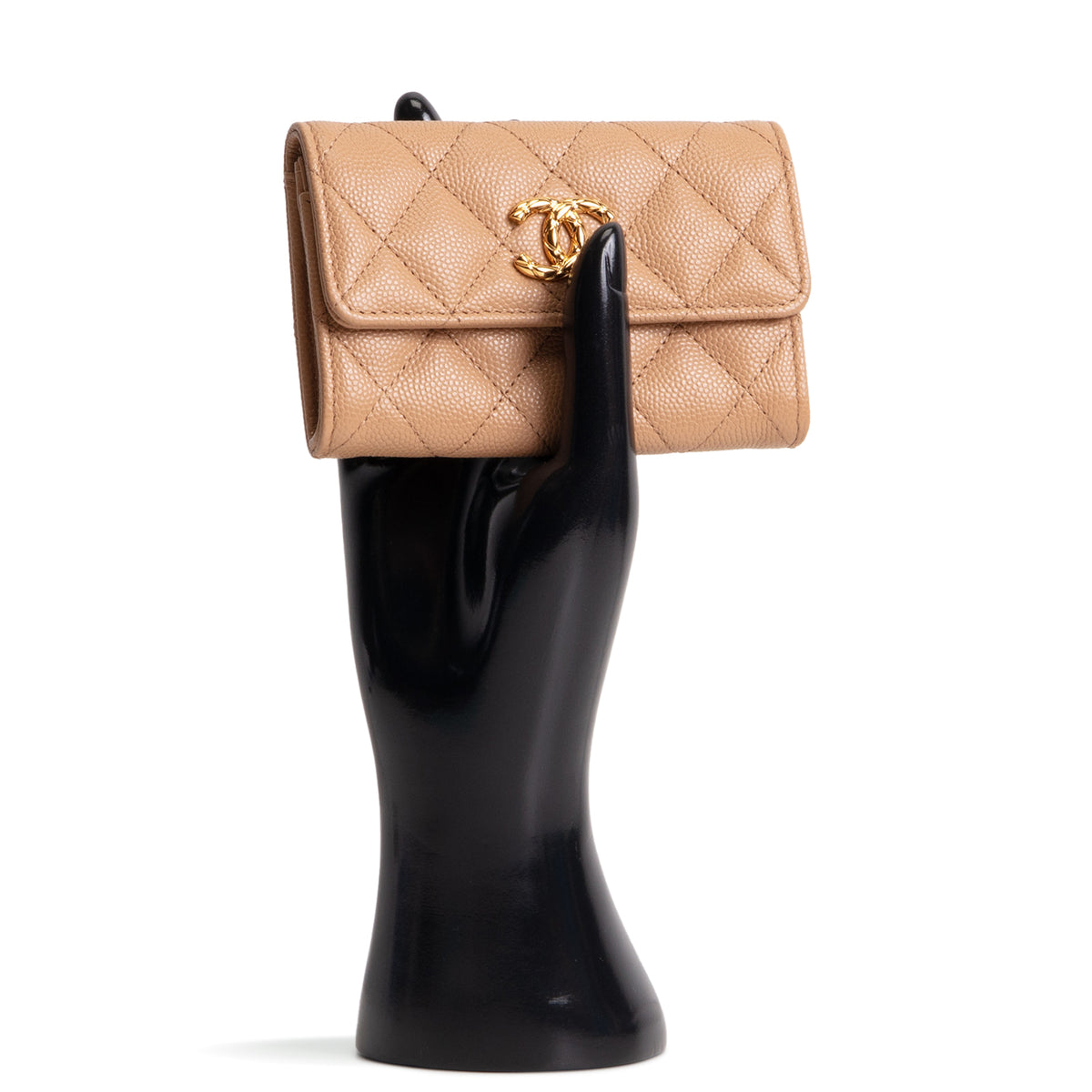 CHANEL CC Flap Card Holder