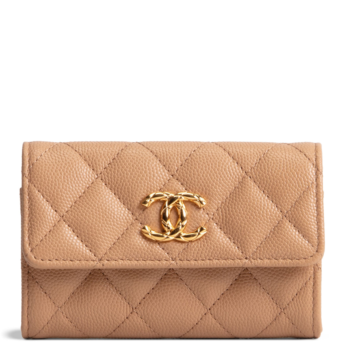 CHANEL CC Flap Card Holder