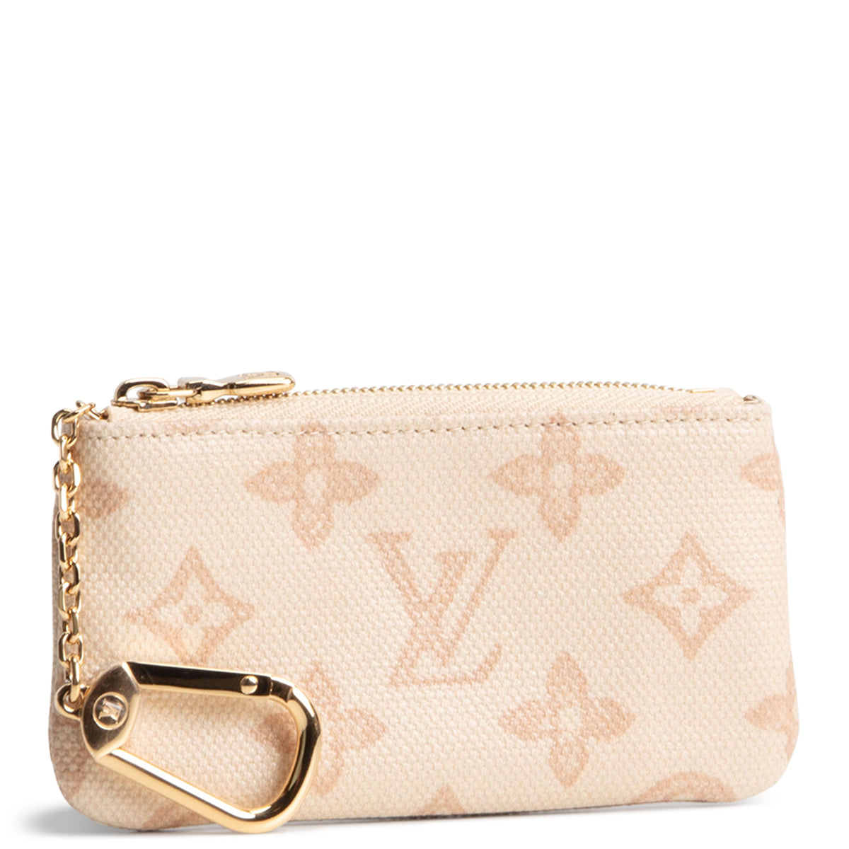 LOUIS VUITTON Coin Key Pouch - Monogram Origine Lin Coated Canvas