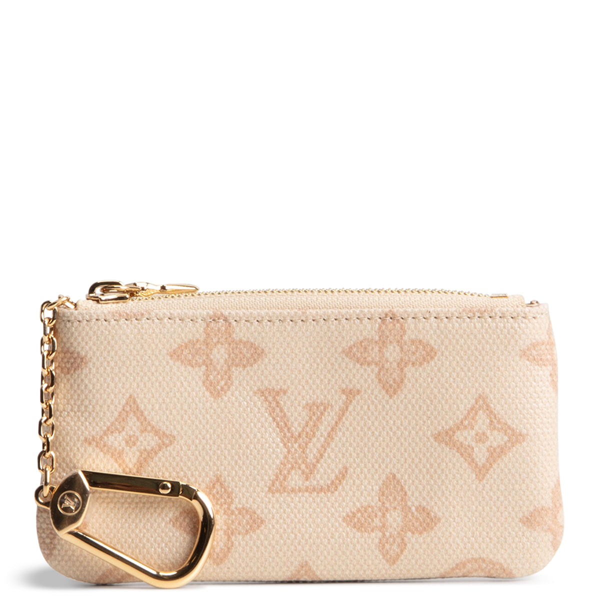 LOUIS VUITTON Coin Key Pouch - Monogram Origine Lin Coated Canvas
