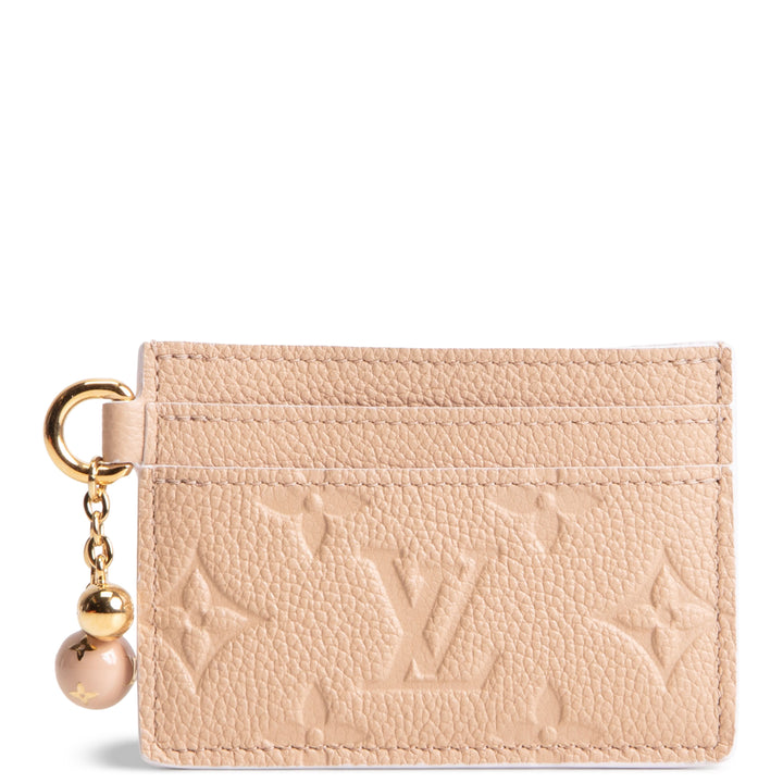 LOUIS VUITTON Charms Card Holder - Empriente