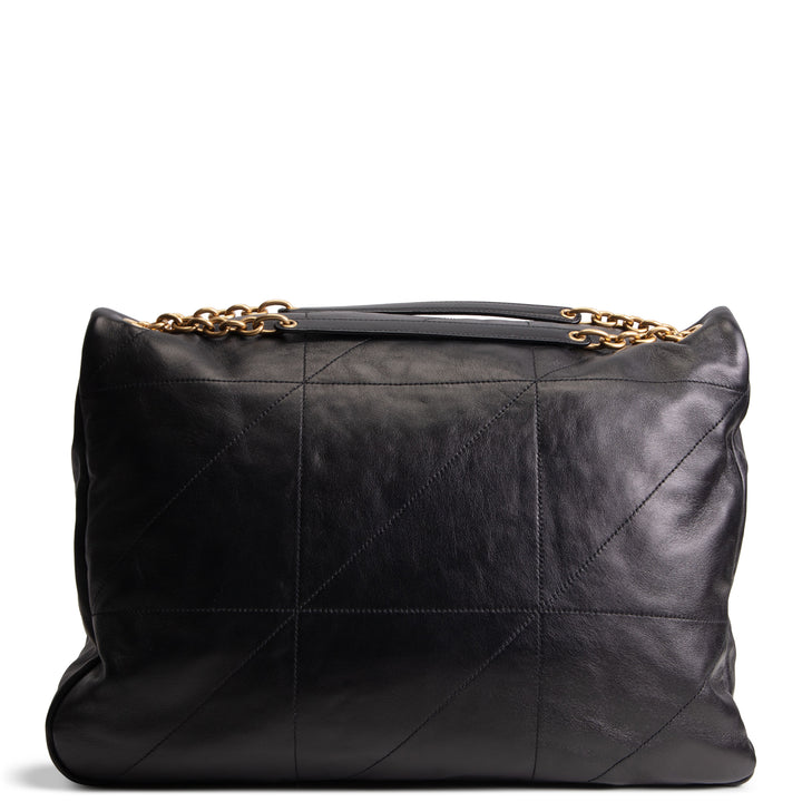 SAINT LAURENT Jamie 4.3 Patchwork Maxi - Black