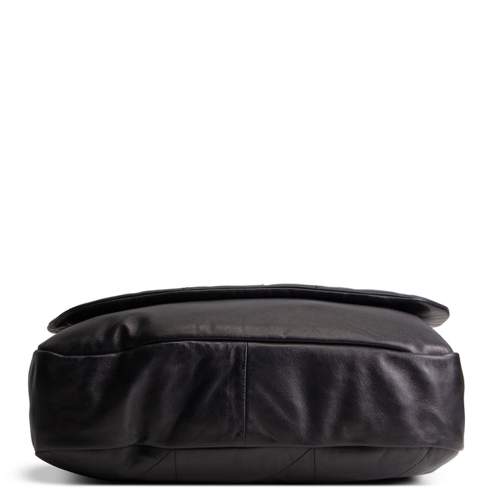 SAINT LAURENT Jamie 4.3 Patchwork Maxi - Black