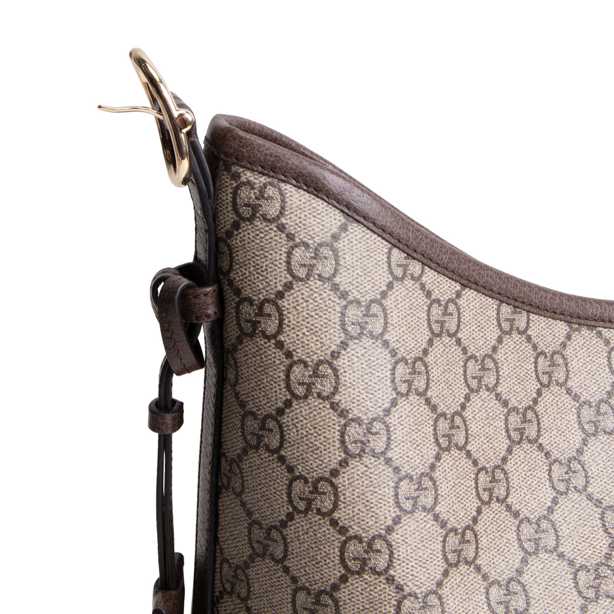 GUCCI GG Supreme Ophidia Large Shoulder Bag w/ Pouch