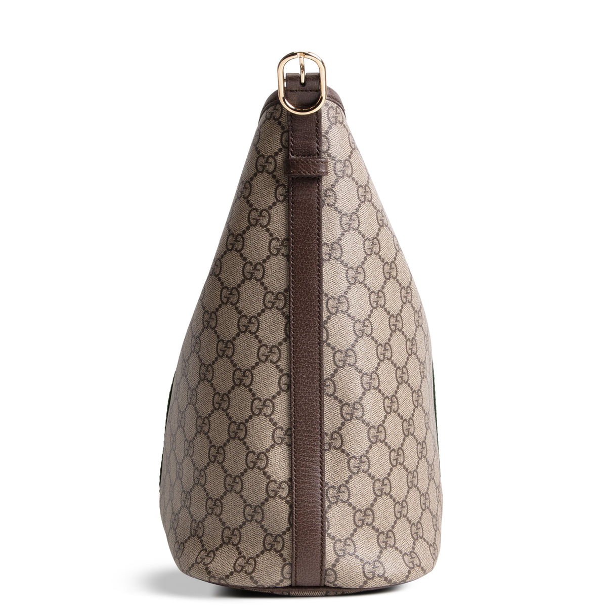GUCCI GG Supreme Ophidia Large Shoulder Bag w/ Pouch